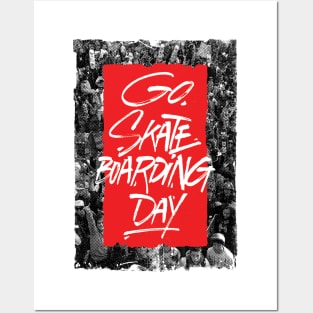 Go Skateboarding Day Posters and Art